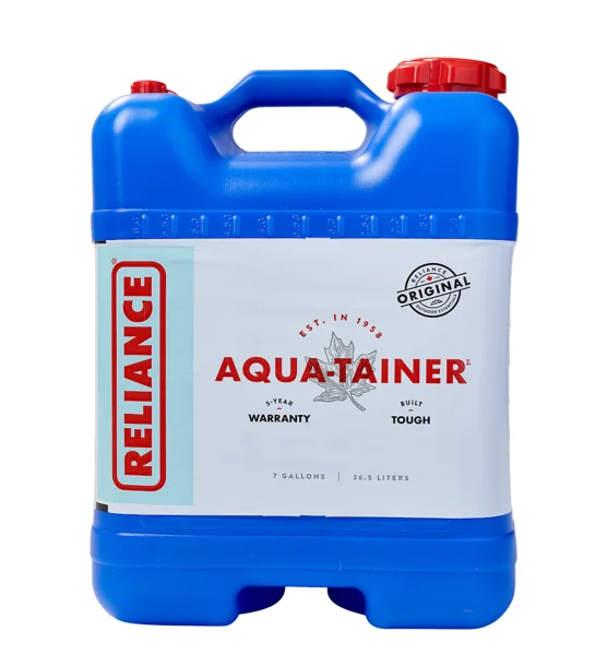 Blue Reliance Aqua-Tainer seven-gallon water container